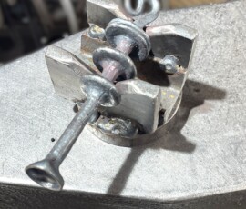 Disk steady rest