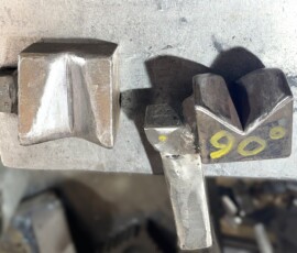 Tube forging dies